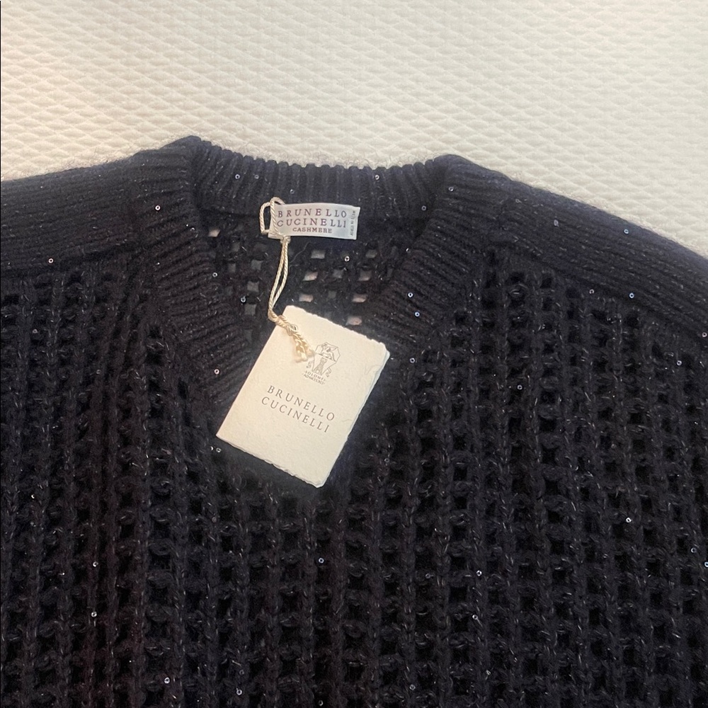 Brunello Cucinelli Navy Blue Women Sweater